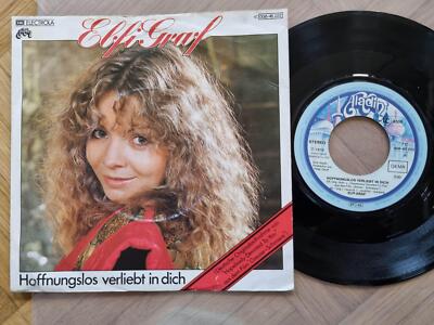 Elfi Graf - Hoffnungslos verliebt in dich 7'' Vinyl/ CV Olivia Newton-John