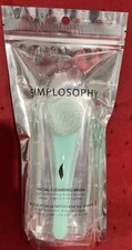 Simplosophy Facial Cleansing Brush New In Box Exfoliating Nylon Bristles N.Y.