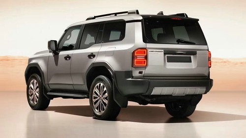 2PCS Side Steps Running Boards Fits For Land Cruiser J250 Prado LC250 2024 2025 - Picture 9 of 9