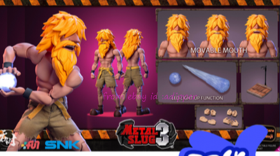 Perfect Tunshi Studio 1/12 Snk Metal Slug 3 Hyakutaro Ichimonji