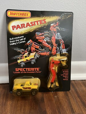 MATCHBOX PARASITES EVIL CREATURES SPECTERITE FORD PICKUP NIP 1985
