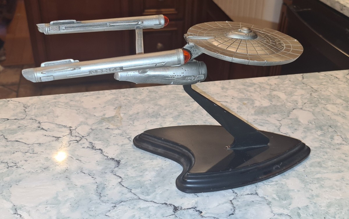 Franklin Mint Star Trek Starship Enterprise NCC-1701 Pewter Ship