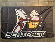 Mopar Dodge Scat Pack Banner Flag 3x5 ft Challenger Super Bee Charger US shipper