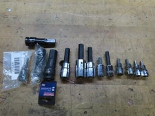 12 NEW Proto S-K & Westward 3/8 & 1/2" dr hex bit sockets 1/4 5/16 3/8 1/2 7/16"