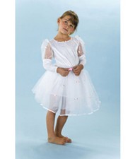 NEW White Princess Dress - Small 64cm Length - Child Girl Kid Dress Up Costume