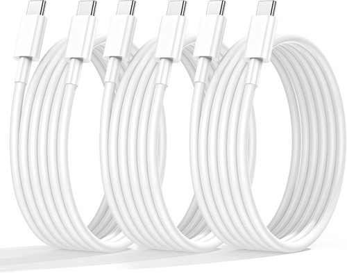 For Samsung Galaxy S25+ Type C to Type C USB Cable 60W Fast Charge Heavy Duty - Picture 2 of 9