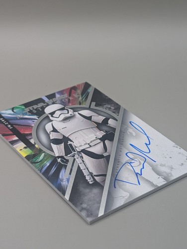 2022 Topps Star Wars Masterwork DAVID ACCORD as FN-2199 on card auto - Bild 3 von 3