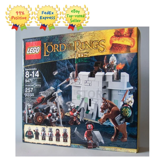Lego The Lord of the Rings Uruk hai Army 9471 New Sealed Express