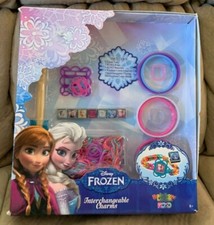 Disney's Frozen Interchangeable Charms Child's Jewelry Rainbow Loom ROXO In Box