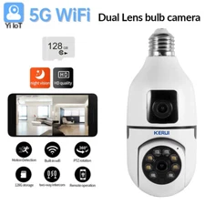 Dual Lens 5G Home Security Camera Wireless Outdoor 6MP HD Night Vision Wifi CCTV