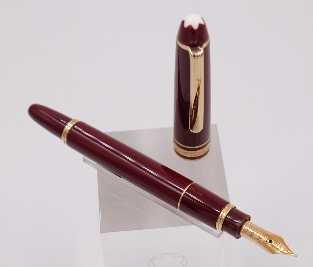 Mont Blanc Mozart Fountain Pen F nib 11,3cm Bordeaux