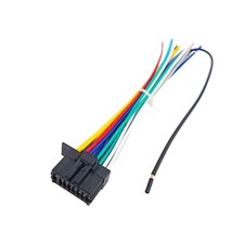 New Wire Harness 16-pin Replacement for JVC Car Radio KW-V25BT KWV25BT