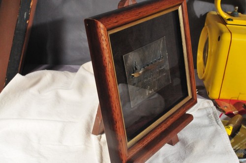 Commemorative Plaque- Levingston Shipbuilding Company-"Pride of Texas"-May 1980 - Picture 4 of 8