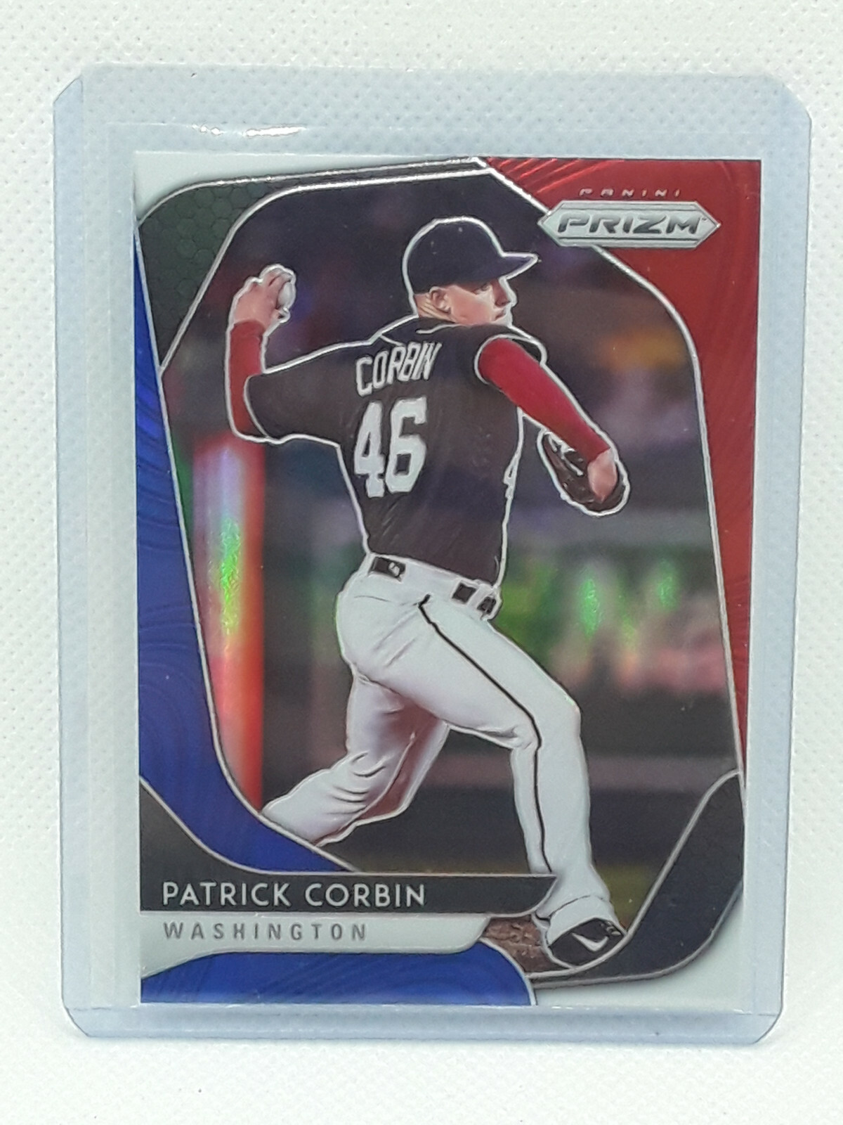 Patrick Corbin 2020 Panini Prizm Baseball RED WHITE & BLUE Washington Nationals