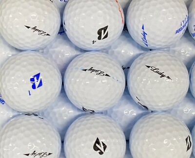 36 Bridgestone Lady /Lady Precept Used Golf Balls 5A/4A