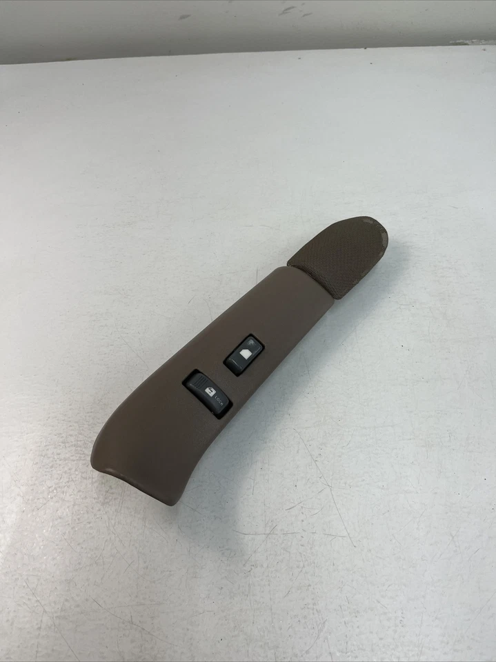 Interruptor de bloqueo de ventana de pasajero derecho Chevy Silverado GMC Sierra 95-99 bronceado OEM Foto 2 de 4