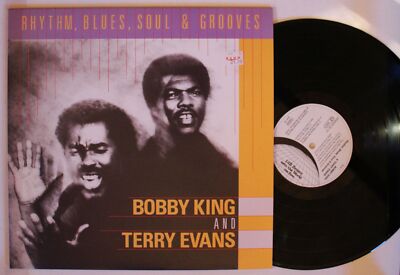 Bobby King & Terry  Evans Rhythm, Blues, Soul & Grooves GER LP 1990 Top!