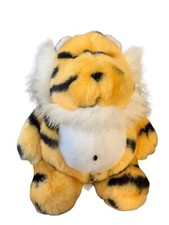 Vintage Plush Dakin Tiger Cub Orange Black Small Plush Stuffed Animal