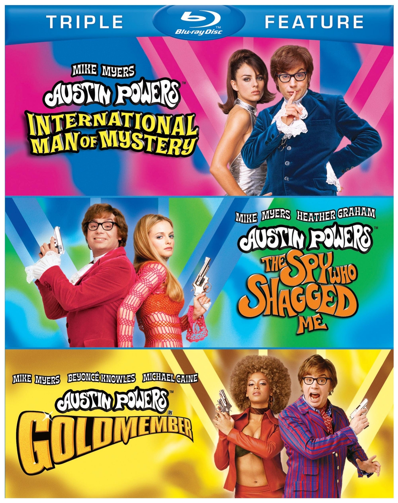 Austin Powers: International Man of Mystery/ The Spy Who Shagged me /  (Blu-ray)