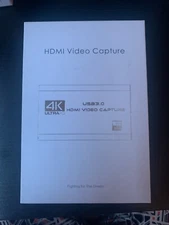 4K Audio Video Capture Card, USB 3.0 HDMI Video Capture Device Full HD Recording