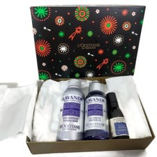 L'occitane Lavender Foaming Bath ,Shower Gel, Pillow Mist Set NIB