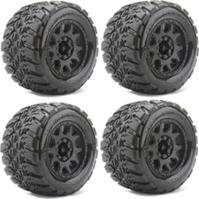 Powerhobby 1/8 MT 3.8 King cobra Belted Mounted Tires (4) Arrma Notorious 6S