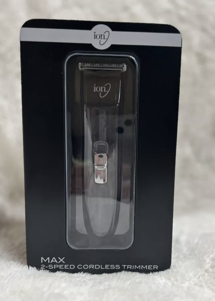 Case Of 12, Brand New Ion Max 2-Speed Cordless Trimmer IO2902