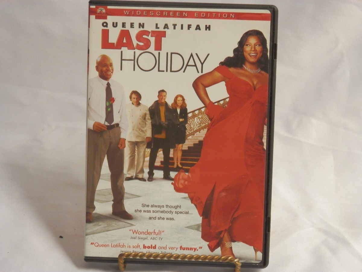 Last Holiday DVD Queen Latifah Widescreen PG-13 Paramount Pictures