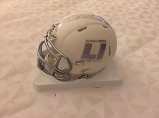 DEVONTA FREEMAN ATLANTA FALCONS SIGNED SUPER BOWL LI MINI HELMET PROOF