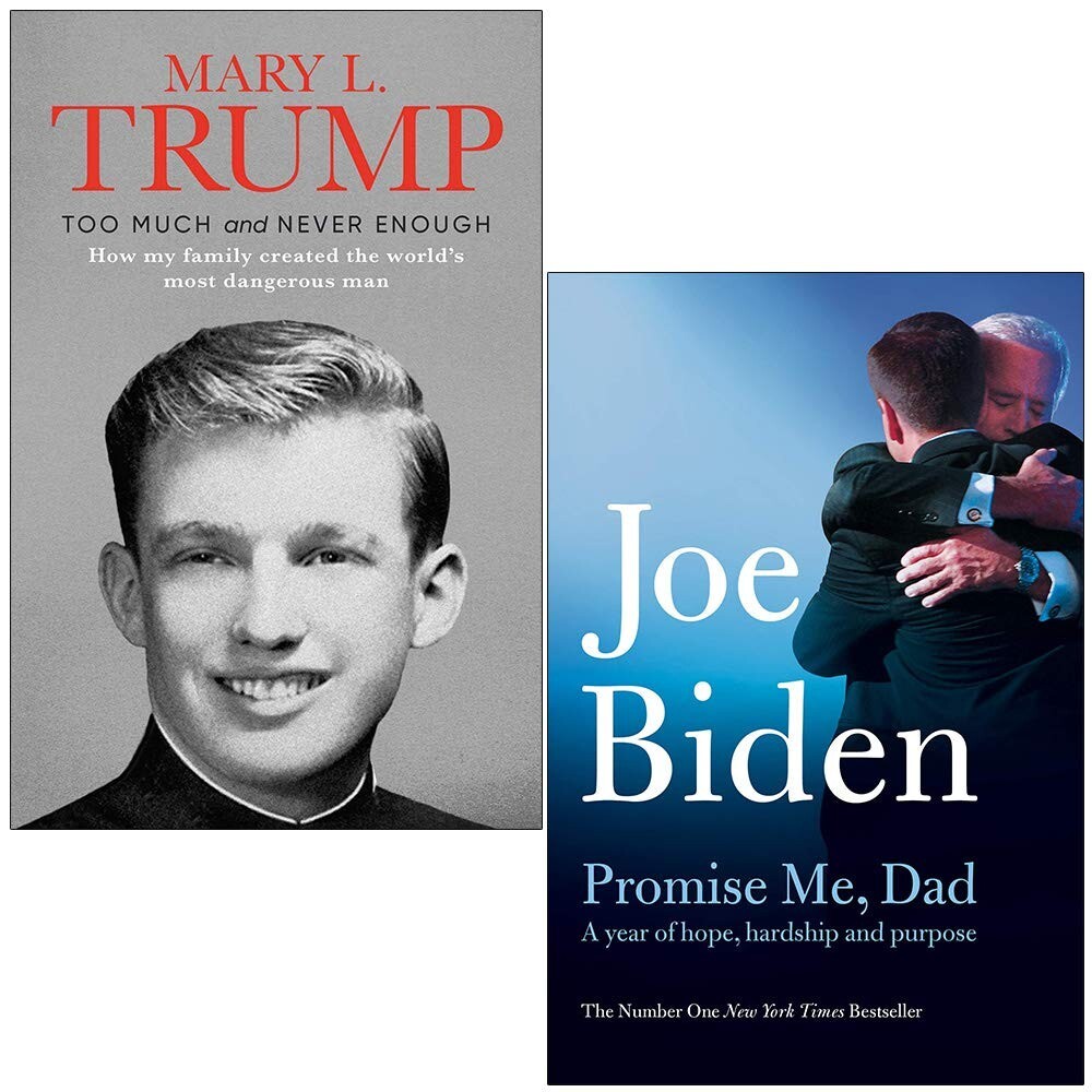 Too Much and Never Enough, Promise Me Dad Joe Biden 2 Books Set