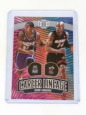2019-20 Panini Illusions Career Lineage Sapphire #18 Ray Allen /199 Bucks Heat