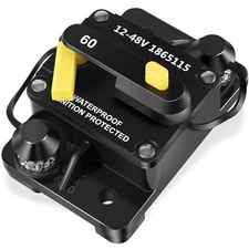 Replace for Minn Kota 1865115 Circuit Breaker MKR-27 60 AMP with Stainless St...