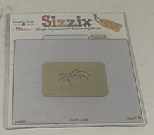 Sizzix Embossing Folder New In Package Fireworks