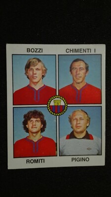 FIGURINE FOOTBALLERS PANINI 1979/80 N°450 DRAFTS/... SAMBENEDETTESE NEW/VELINA