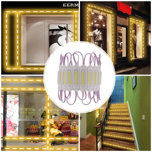 Super Bright COB LED Module Light Waterproof Injection Storefront Sign Lamp 12V - Picture 33 of 36