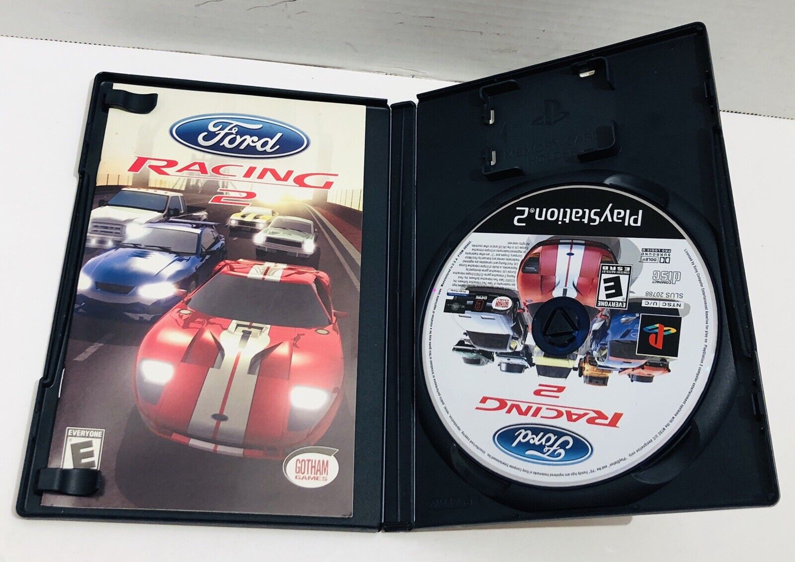 PS2 Game Bundle Gran Turismo 3 & 4 Ford Racing 2 Corvette