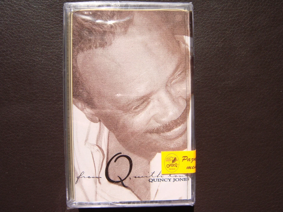 Quincy Jones - From Q with Love - double album AUDIO CASSETTES New, Sealed, Rare - Image 2 of 4