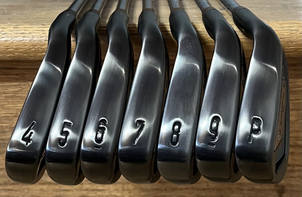 Callaway X Forged CB Iron Set (4-PW) - Xtreme Dark Finish - NS Pro