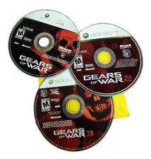 Microsoft Xbox 360 Disc Only Tested Gears of War Trilogy 1 2 3 Bundle Lot BL