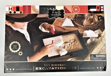 FAO Schwarz Toy Dinosaur Dino Excavation Kit Paleontology Age 6   