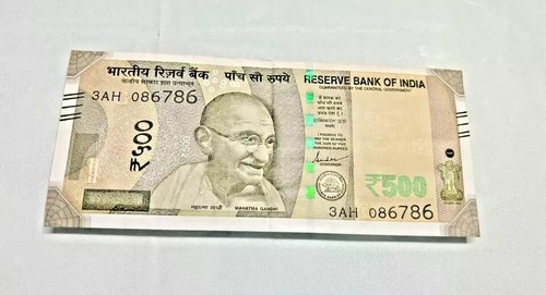 OFFER Indian Rs 10, 20 ,100 & 500 Rupees Currency Note With Holy Lucky No. 786 - Picture 3 of 4