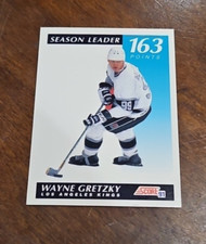 1991-92 Score American Wayne Gretzky Hockey Card #406