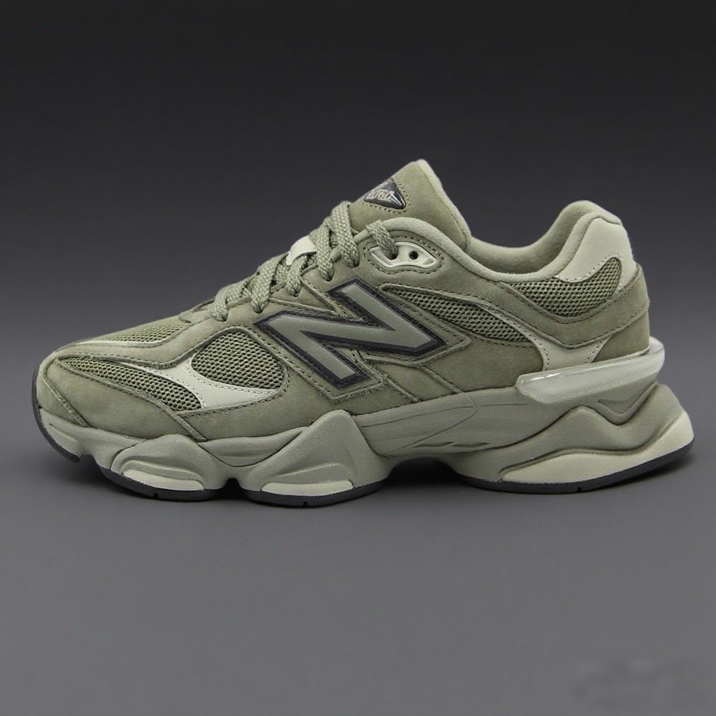 New Balance 9060 Sneakers Running Shoes Dark Olive Green U9060ZGD