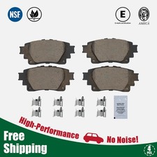 Rear Performance Ceramic Brake Pads for Toyota Corolla 2019-2025