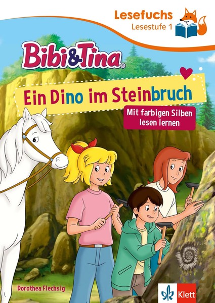 Lesefuchs Bibi & Tina: Ein Dino Im Steinbruch Lesestufe 1 | Buch | Bibi & Tina-image