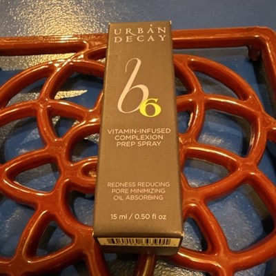 Urban Decay B6 Vitamin-Infused Prep Spray 15ml Redness Reducing Oil-Free