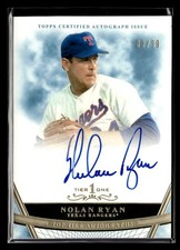 2011 Topps Tier One Nolan Ryan Top Tier Auto Autograph /99 #TT-NR ZZ6739