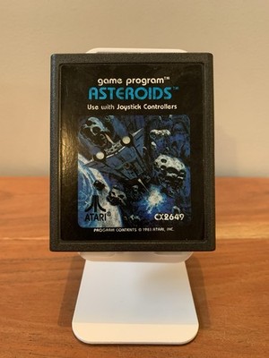 Asteroids -  Game Program - Authentic Atari 2600 - Tested & works