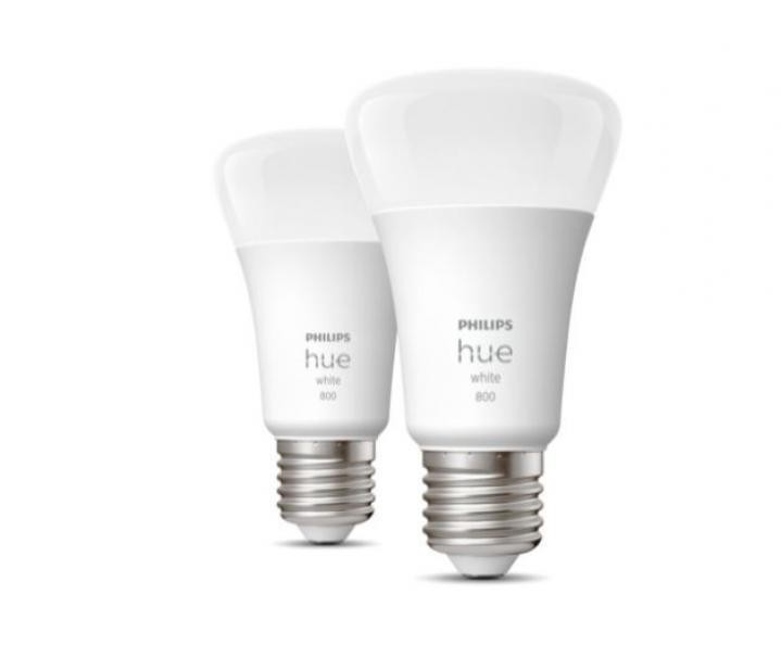 Offerta Set 2x Philips Hue E27 9W White - Lampadine LED Intelligenti