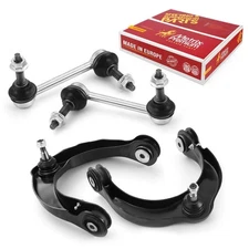 Front Upper Control Arm & Front Sway Bar Link Kit for 11-15 Dodge Durango 4 PCS